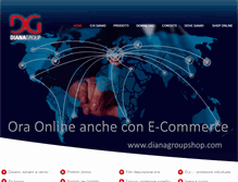 Tablet Screenshot of dianagroup.com